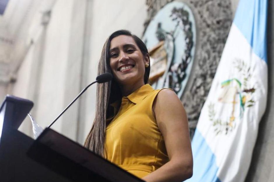 Karina Paz y por lo menos otros cinco diputados confirmaron su participación al acto de investidura de Donald Trump. (Foto: Archivo/Soy502)