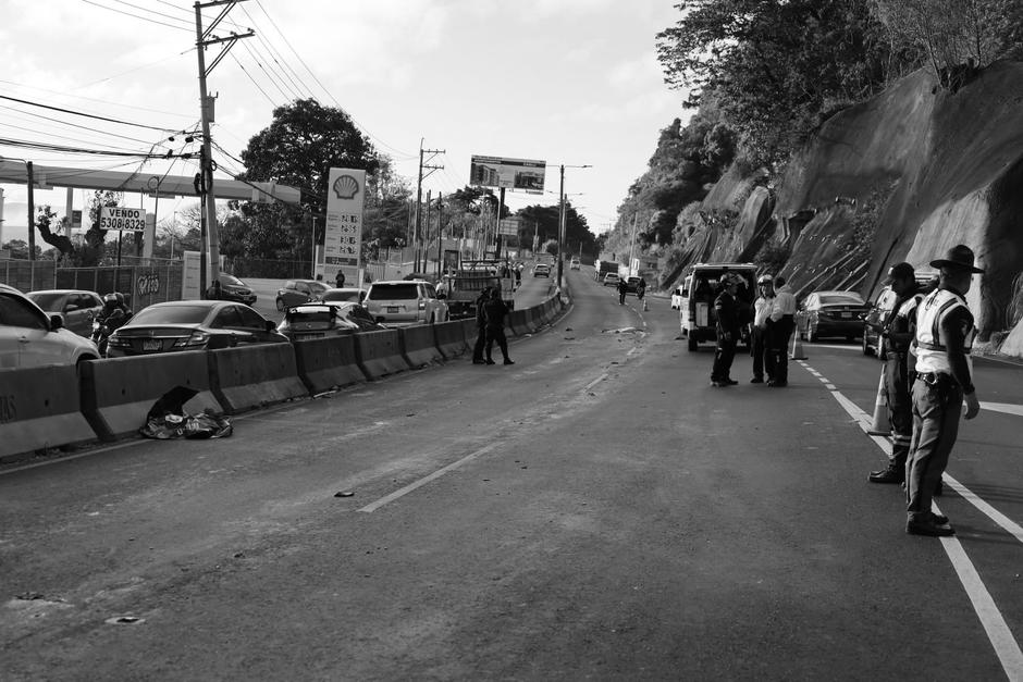 Una persona falleció luego de ser atropellada en Carretera a El Salvador. (Foto: Bomberos Voluntarios)