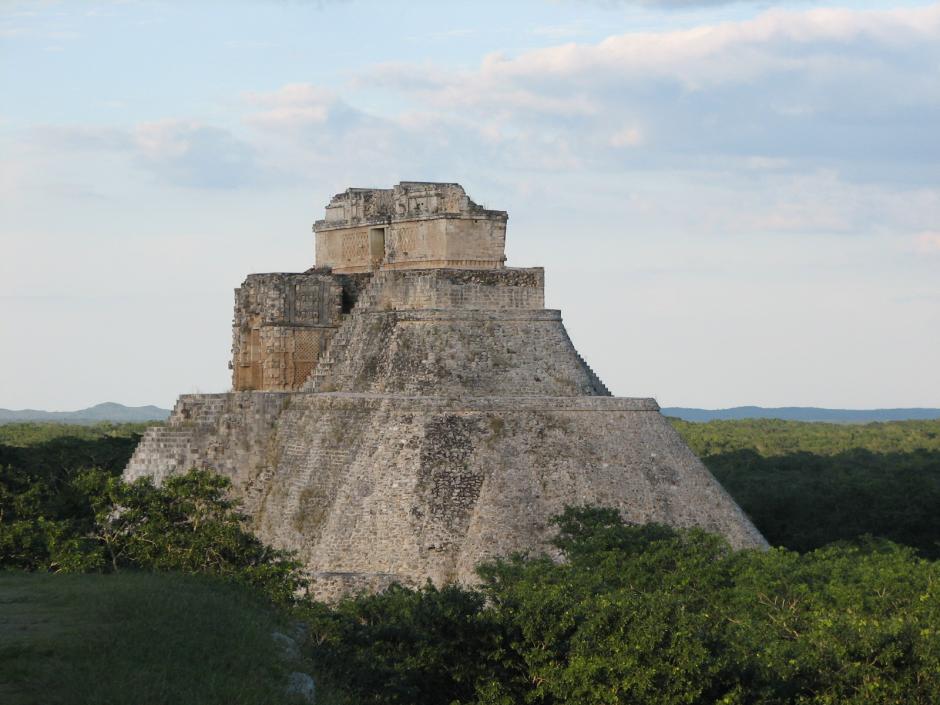  La zona arqueológica de Uxmal en Yucatán, México. (Foto: Flickr/vokeron7)