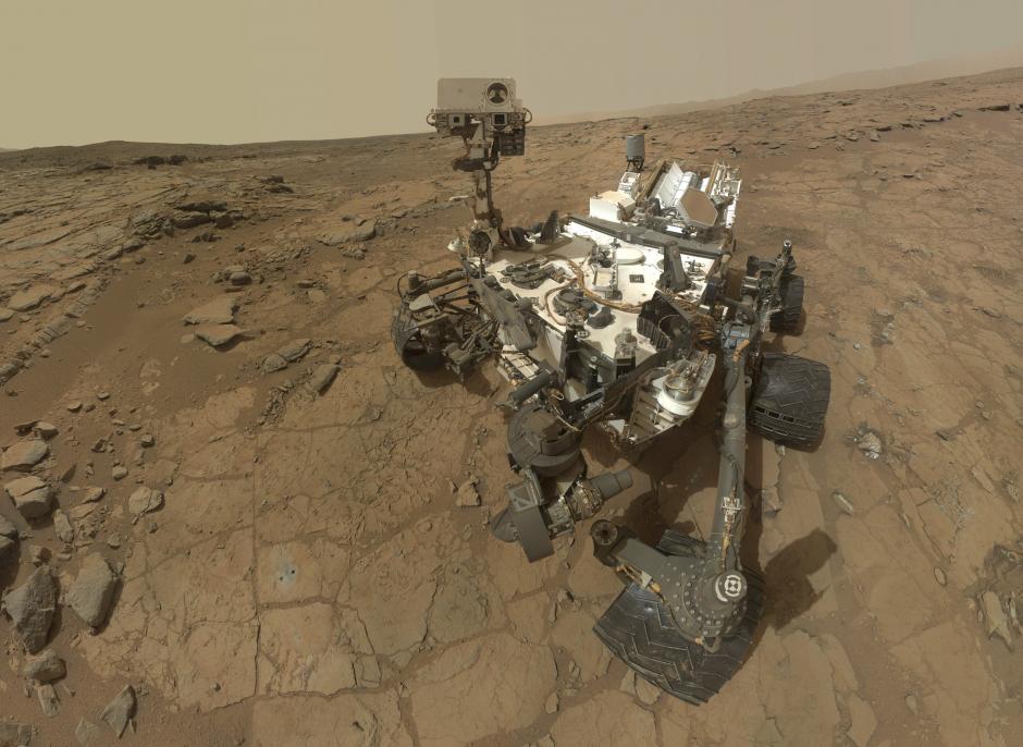 La NASA muestra un autorretrato del robot de la NASA Curiosity. (Foto: EFE/Archivo)