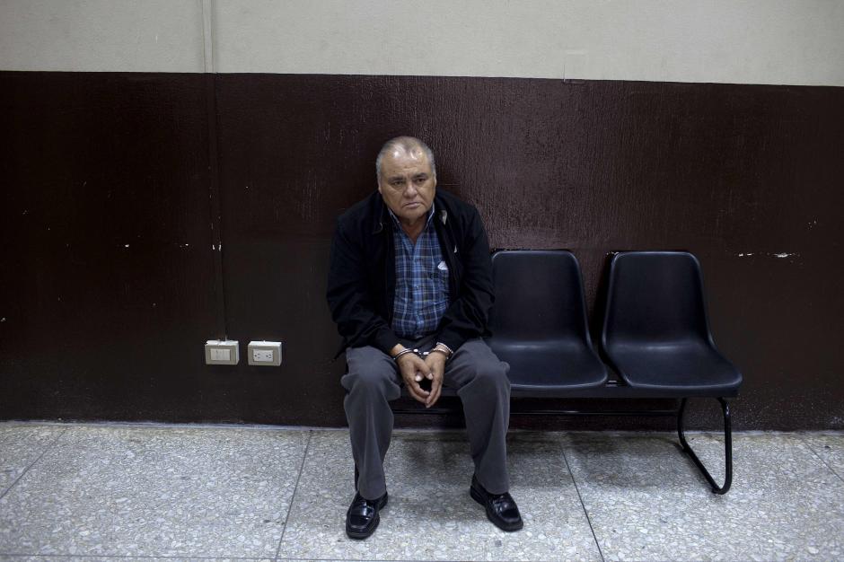 El exjefe policial de Guatemala, Pedro García Arredondo, asiste a una audiencia de su juicio en contra por el incendio de la Embajada de España en enero de 1980. (Foto: Saúl Martínez/EFE)