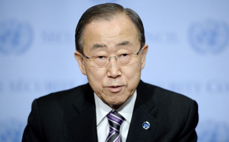 El secretario general de la ONU, Ban Ki-moon calificó como "profundamente inquietante" el ensayo nuclear dado a conocer por Corea del Norte y exigió a ese país que cese inmediatamente cualquier actividad en ese sentido. (Foto: Efe)