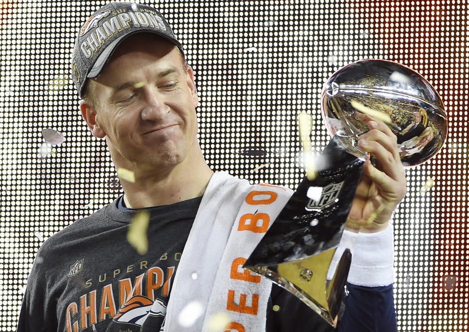 El&nbsp;quarterback de los Broncos, Peyton Manning, ganó su segundo Super Bowl. Además, Denver ganó su tercer título en la NFL. (Foto: EFE)