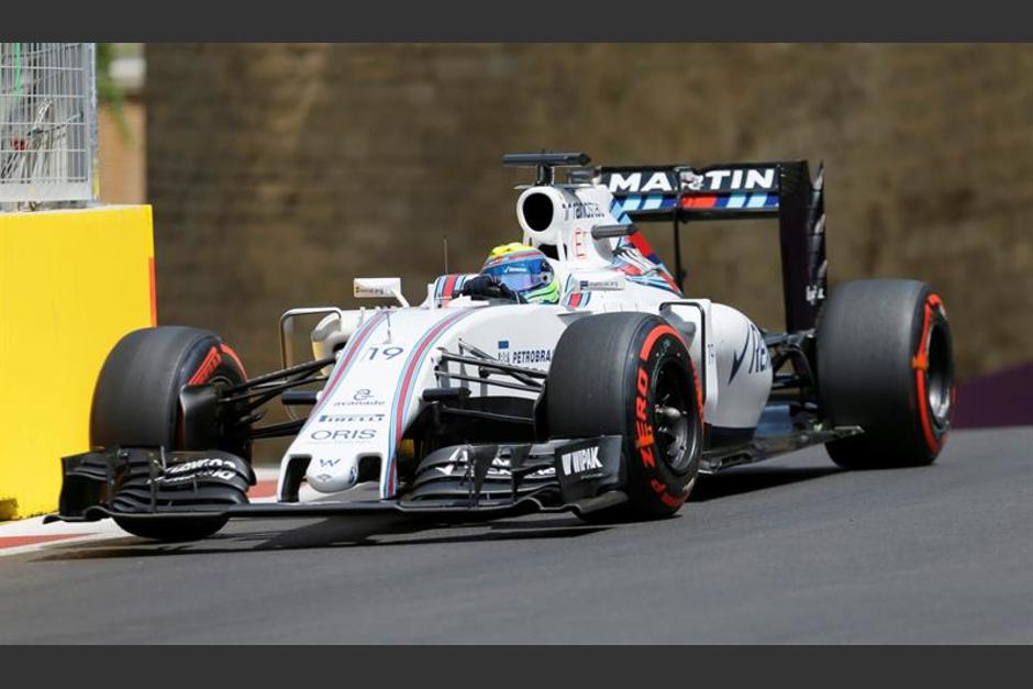 Felipe Massa durante el GP de Europa. (EFE)