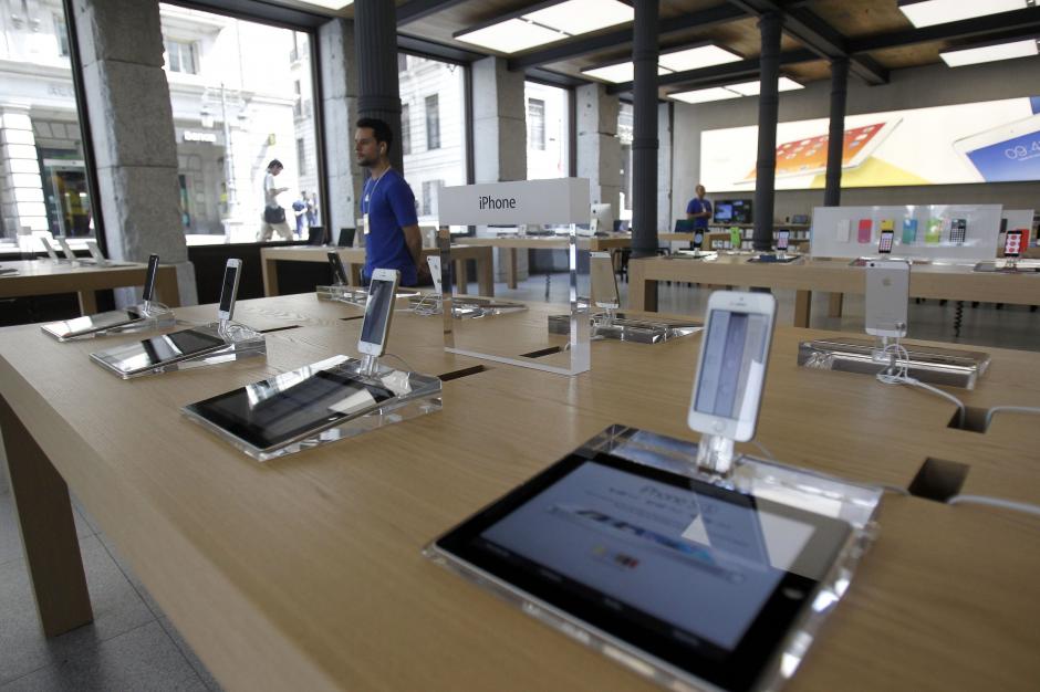 Vista general una tienda de Apple en España. (Foto: EFE/Archivo)