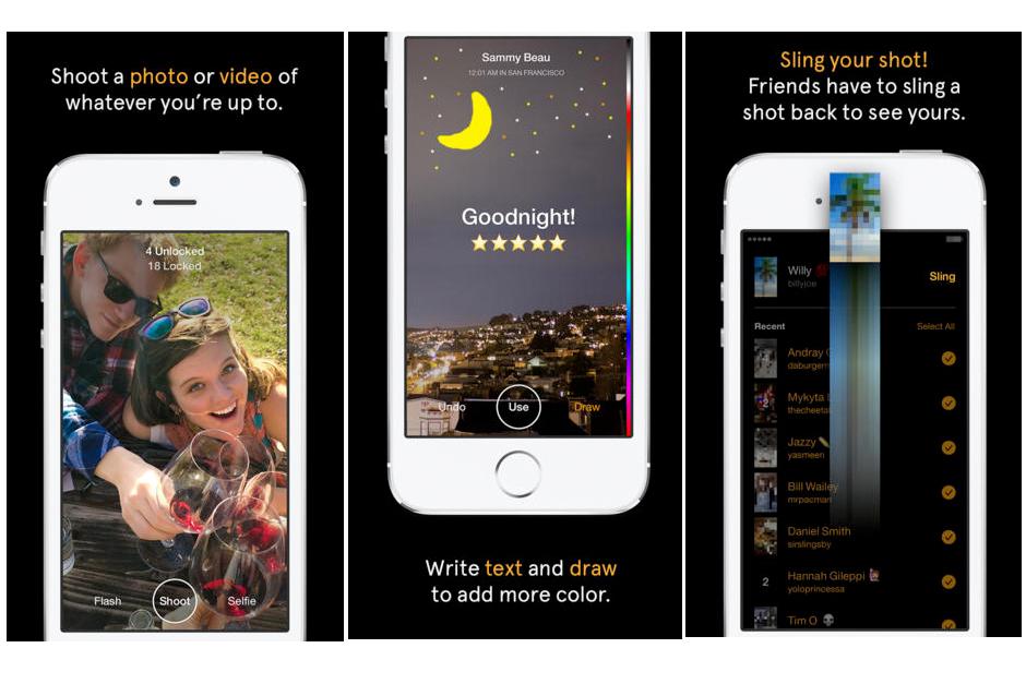 Slingshot, la nueva app que funcionará con Facebook.&nbsp;