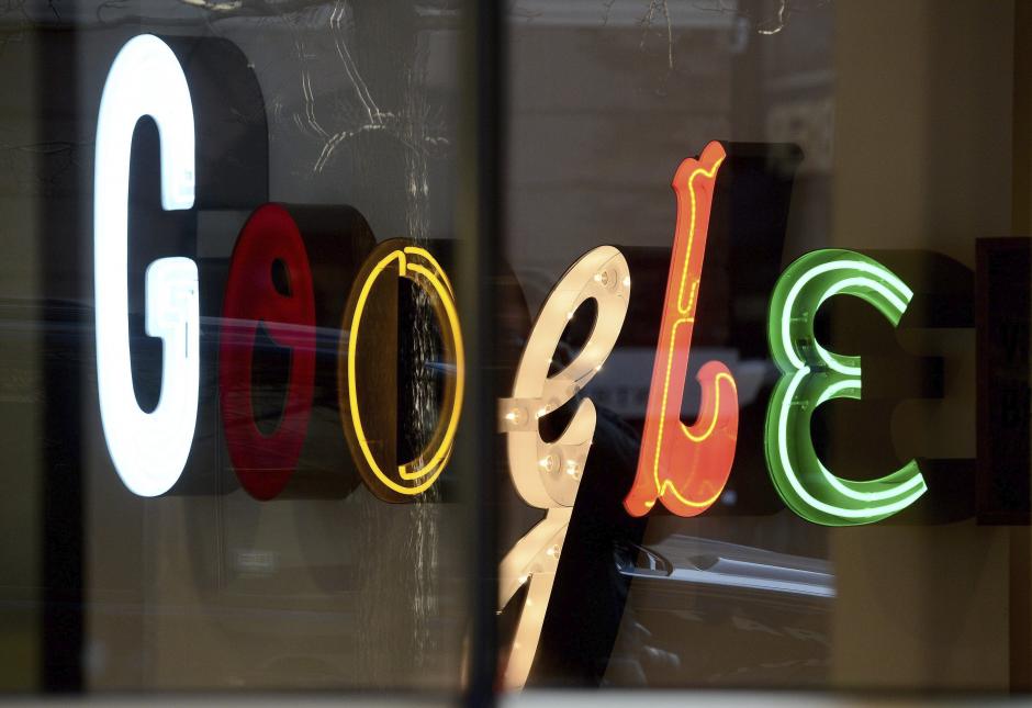 Logo de Google en sus oficinas en Nueva York (Estados Unidos). (Foto: EFE/Archivo)