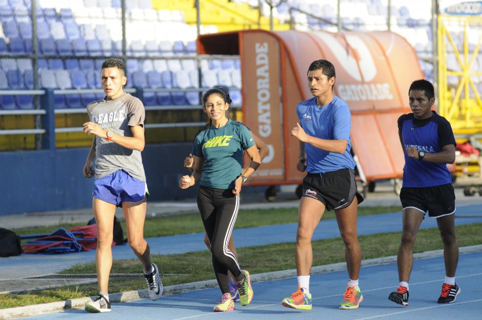 La Selección de marcha es una de las más destacadas en el deporte guatemalteco. Tienen siete plazas aseguradas para los Juegos Olímpicos de Río de Janeiro 2016. (Foto: Pedro Pablo Mijangos/Soy502)