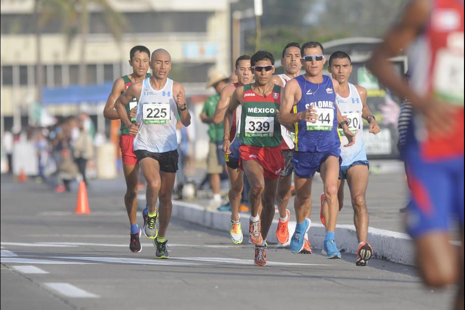 Amado (225) fue medallista de plata en los Juegos Panamericanos de Río 2007. Es el máximo exponente del fondismo guatemalteco, de los últimos años. (Foto: Archivo)