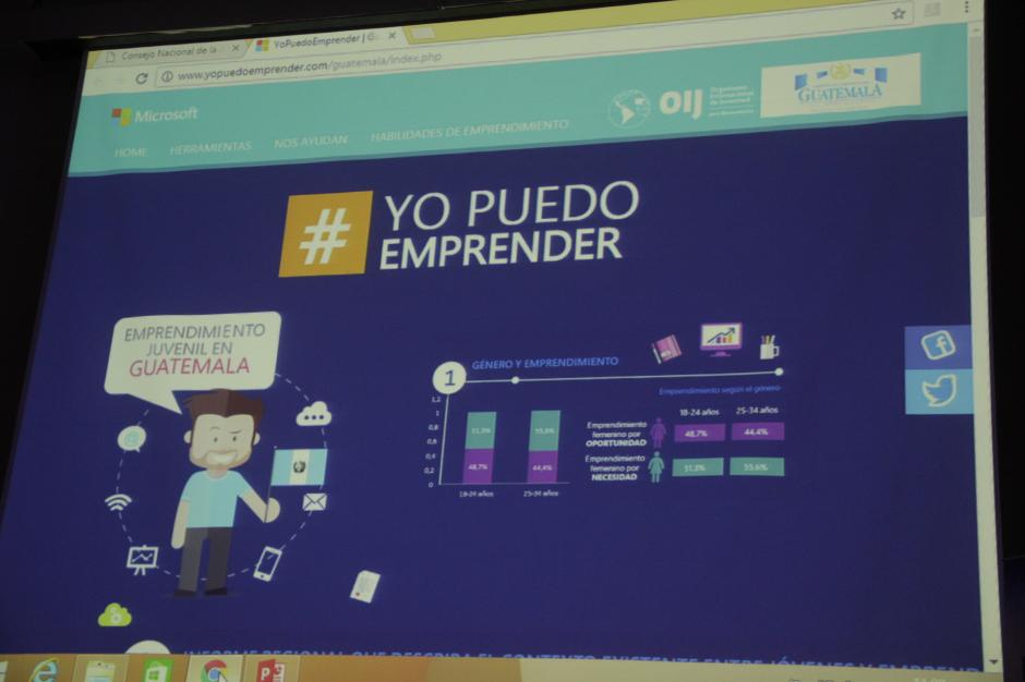 La plataforma espera brindar apoyo digital a los emprendedores. (Foto: Fredy Hernández/Soy502)