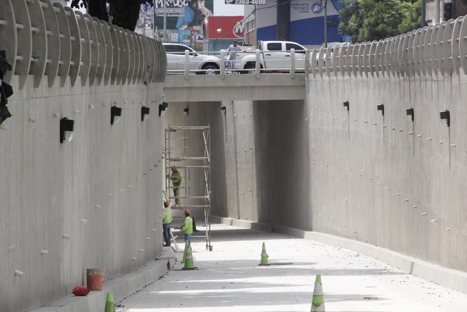 Durante 2016, la Municipalidad de Guatemala construyó tres pasos a desnivel. Dos en la zona 10 y uno en la 16. (Foto: Fredy Hernández/Soy502)