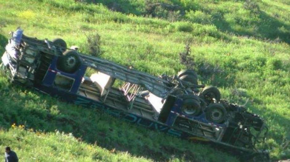 El accidente se registró en la región surandina de Ayacucho. (Foto&nbsp;Luis Alberto Licla Atoccsa / Facebook)