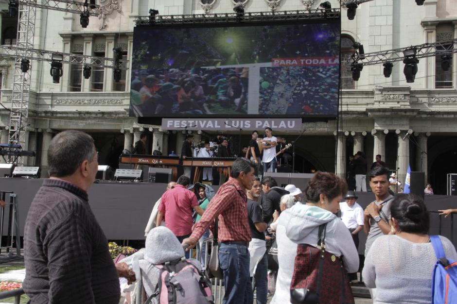 La actividad religiosa terminará en la noche de este sábado. (Foto: Fredy Hernández/Soy502)