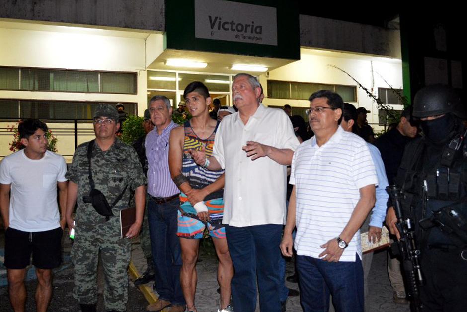 Luego de un operativo policial el futbolista mexicano Alan Pulido fue rescatado y se informa de una captura. (Foto: AFP)