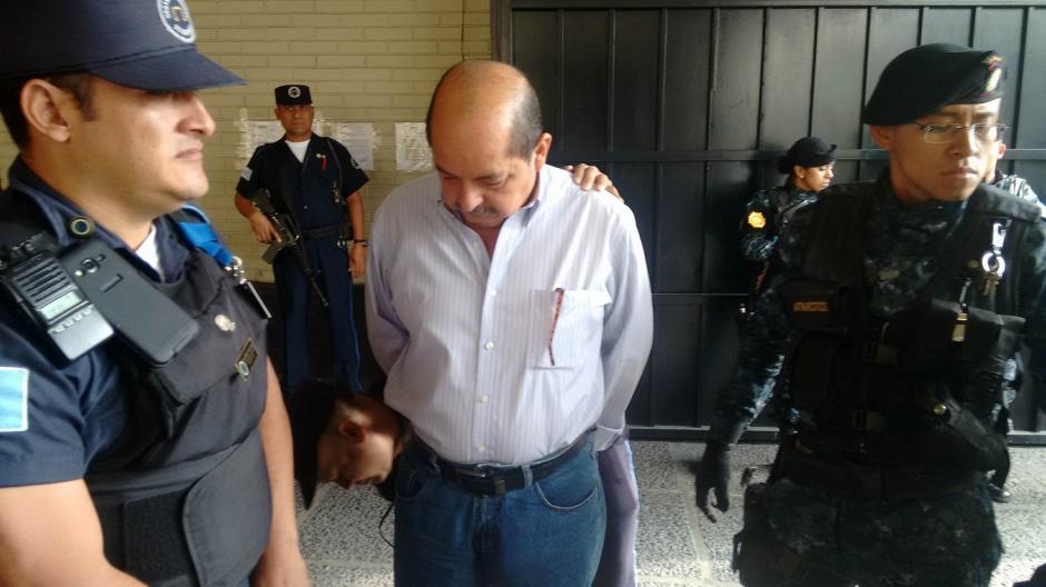 Las autoridades capturaron al exdiputado Alfredo Rabbé. (Foto: Wilder López/Soy502)