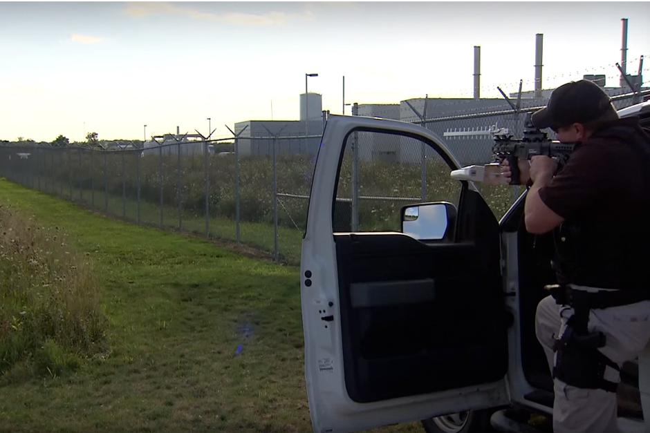 La empresa estadounidense Battelle ha desarrollado el fusil Drone Defender. (foto: YouTube)