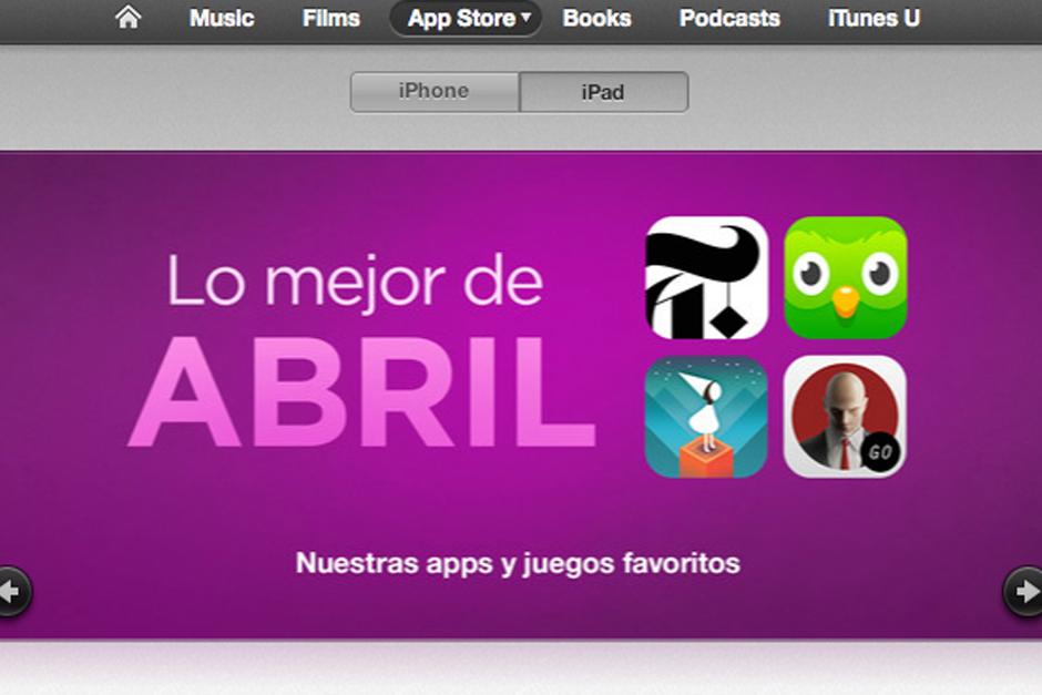 La nueva sessión de la App Store mostrará lo más relevante de cada mes. (App Store)