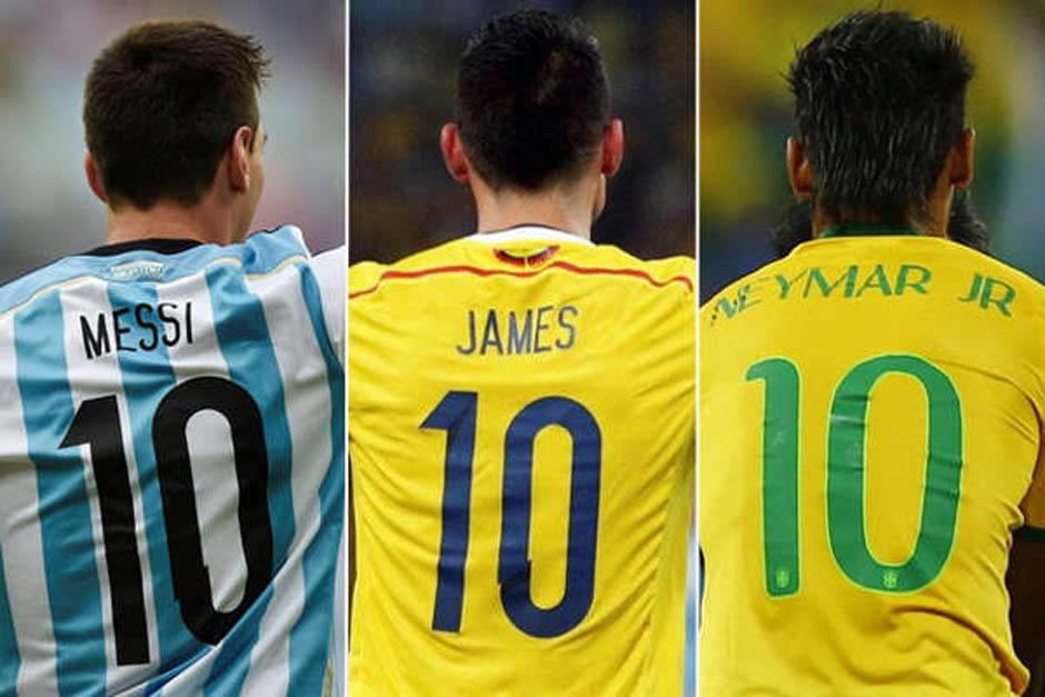Astros del fútbol como Messi, James, Neymar, Cavani, Alexis Sánchez, Vidal y Bravo, participan en la Copa América 2015. (Foto: taringa.net)