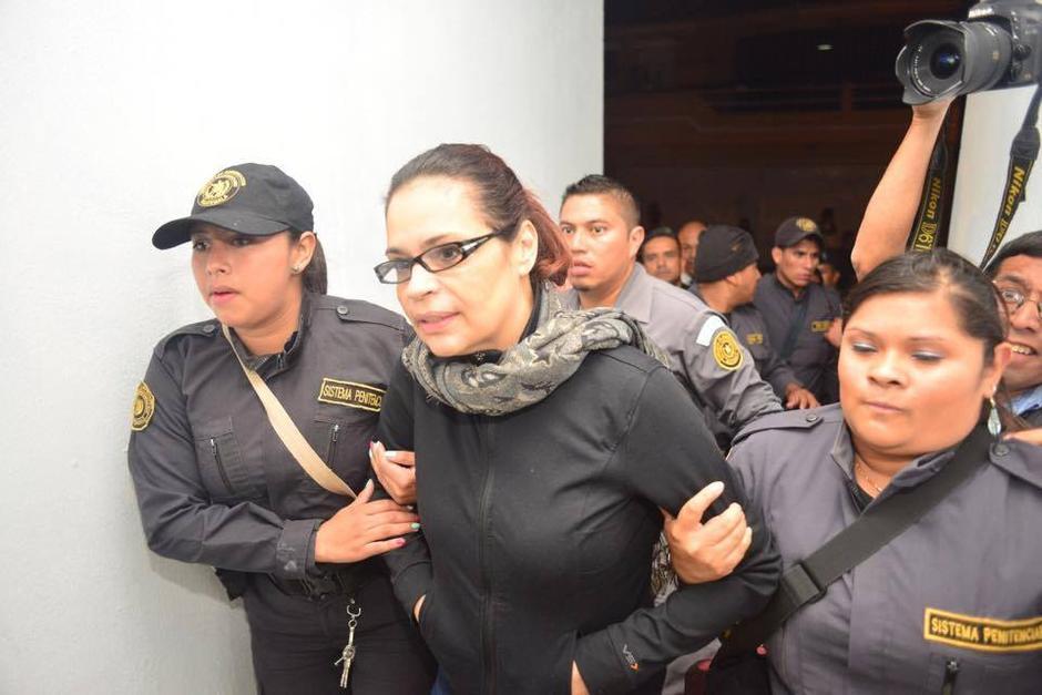 Roxana Baldetti fue capturada el 21 de agosto de 2015 por su implicación en el caso La Línea. (Foto: Archivo/Soy502)&nbsp;