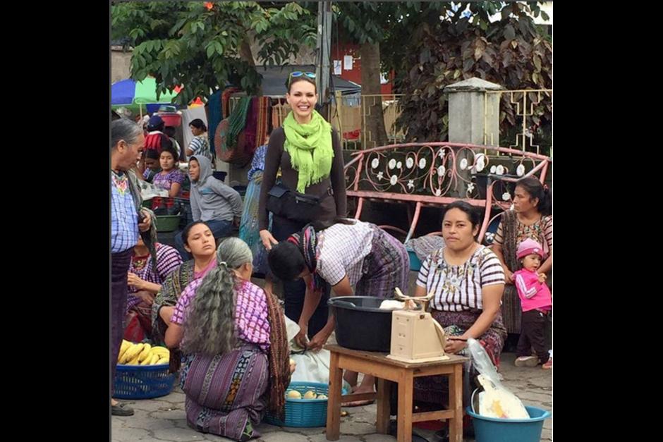 En su tiempo libre, Bárbara camina por el mercado local disfrutando de la vida rural de Guatemala.&nbsp;(Foto: Bárbara Palacios)