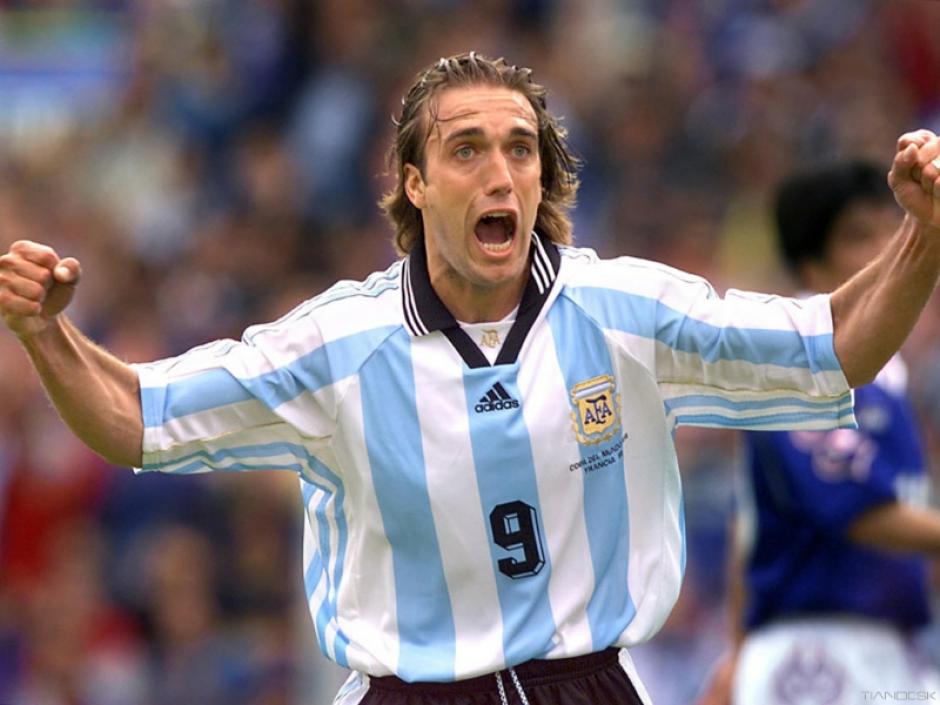 Batistuta fue uno de los "9" más emblemáticos de la selección argentina. (Foto: golgaucho.com)