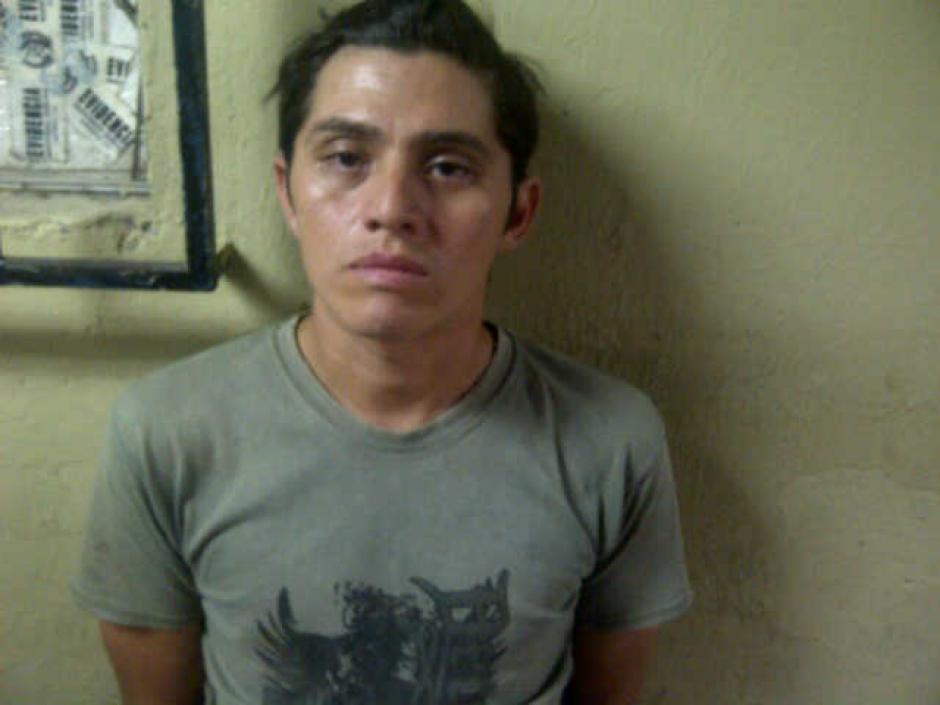 Leonel Eugenio Zamora Aguirre, de 29 años, señalado por la muerte de Tommy Chajón en junio del 2013. &nbsp;(Foto: PNC)