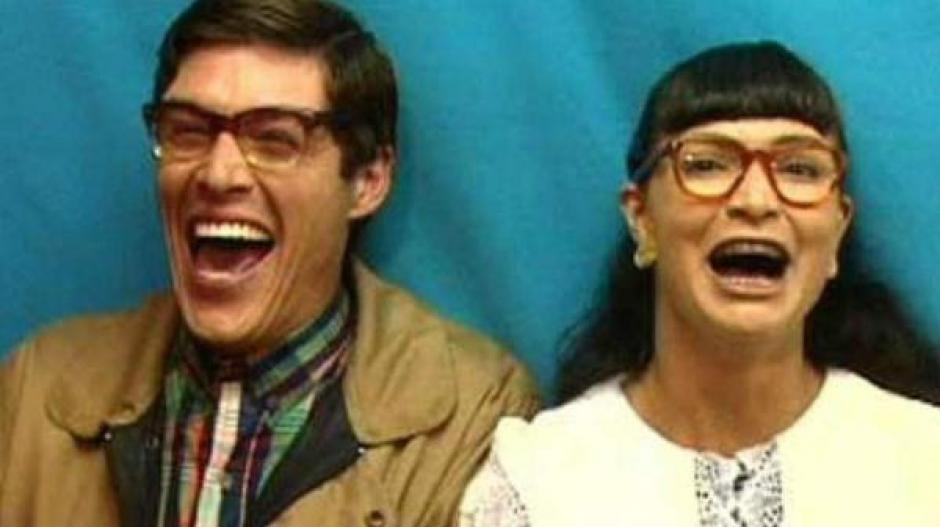 Betty la fea y su mejor amigo, Nicolás Mora. (Foto: Infobae) 