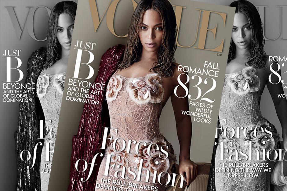 Esta no es la primera vez que Beyoncé brilla en la portada de la revista. Su primera vez fue en abril de 2009, y la segunda fue en la edición de marzo de 2013.