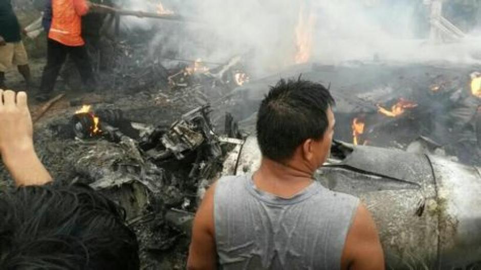 Accidente aéreo en Bolivia dejó al menos 8 muertos. &nbsp;(Foto: Diario La Razón)