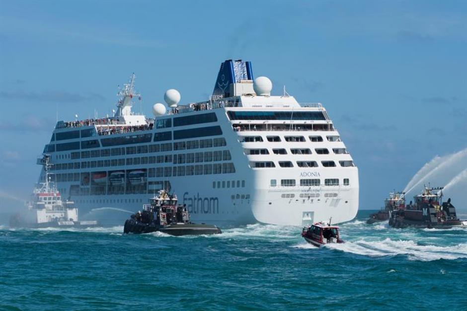 Llega A La Habana El Primer Crucero De EE.UU. En Más De 50 Años