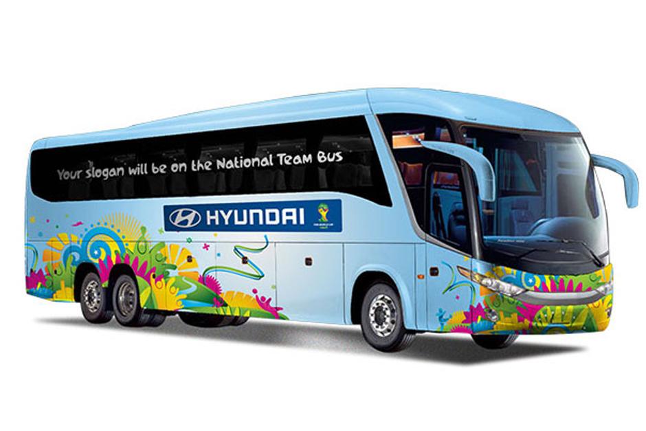 Tú puedes elegir la frase de los autobuses del Mundial Brasil 2014