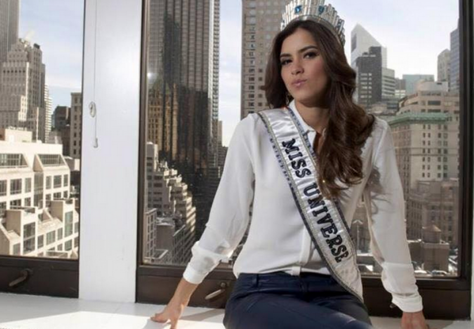 Durante el certamen de Miss Universo, Paulina Vega, mostró su deseo de alcanzar la paz. (Foto: Facebook)