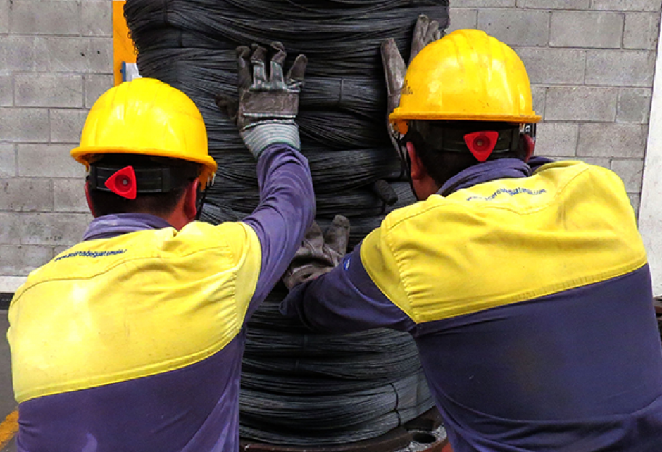Aceros de Guatemala se dedica a la fabricación de productos de acero para construcción. (Foto: Facebook)