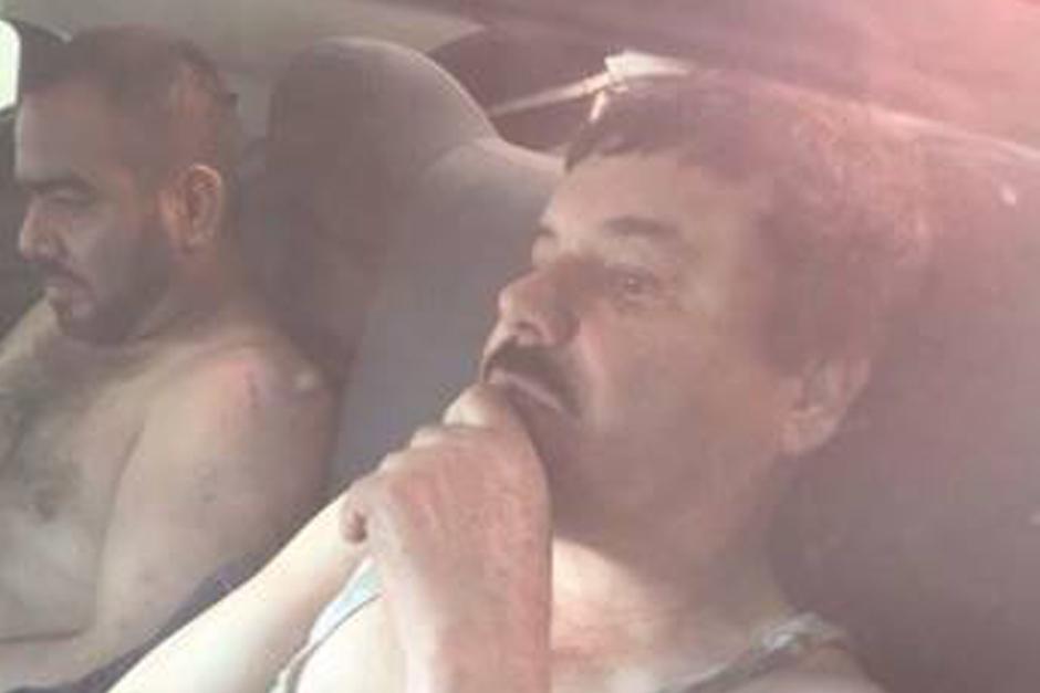 Esta es la primera imagen que surge de El Chapo Guzmán tras su recaptura.
