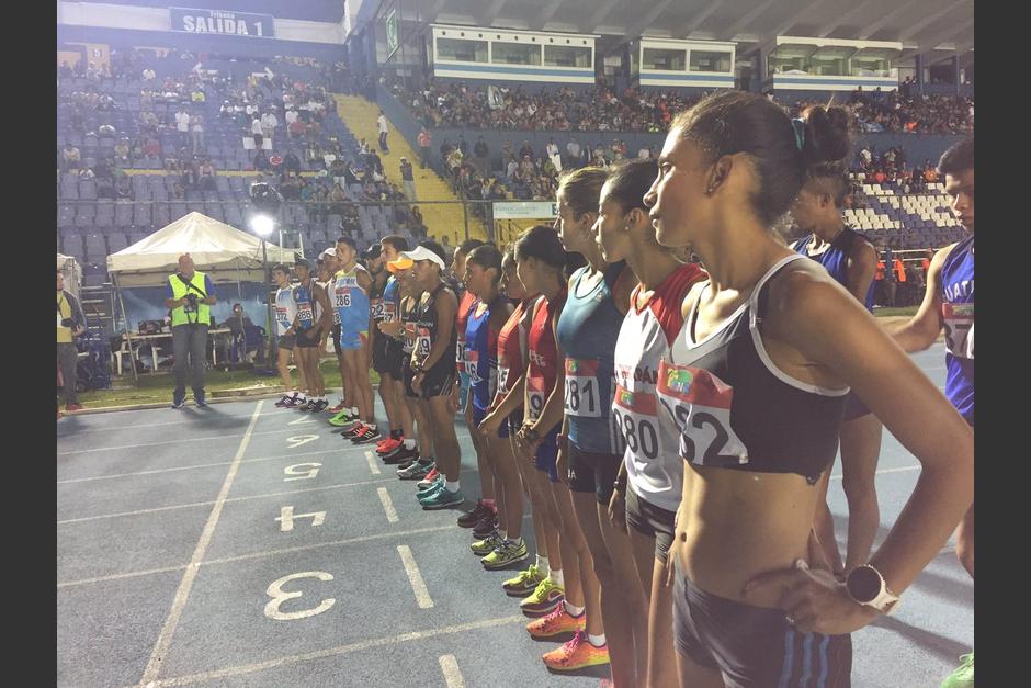 La jornada de sábado del Festival de Atletismo terminó con la prueba de marcha (10,000 metros). (Foto: Soy502)