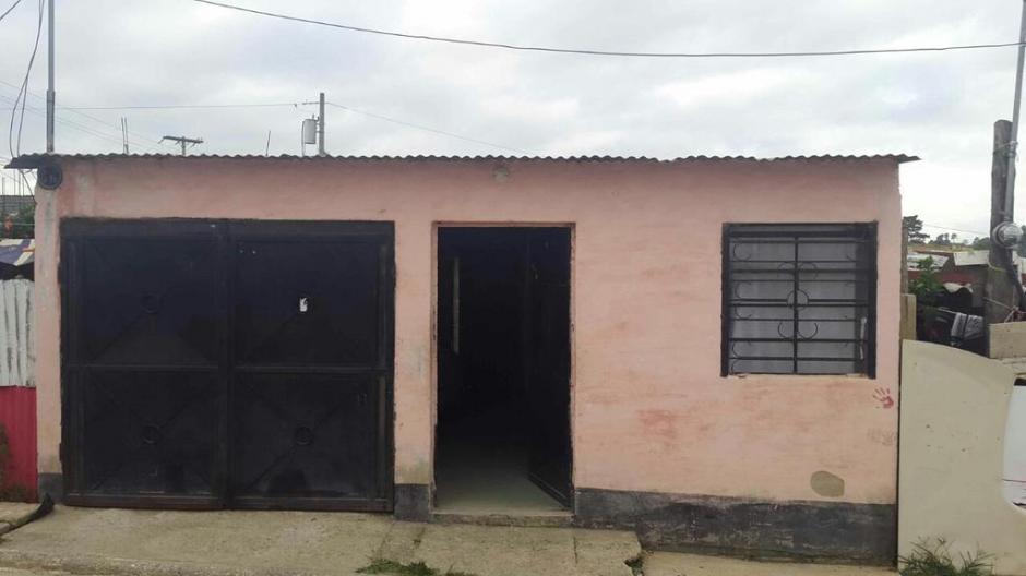 Vivienda en la que fue capturada Ingrid Marisol Barahona sindicada de plagio o secuestro. (Foto: @MPguatemala)