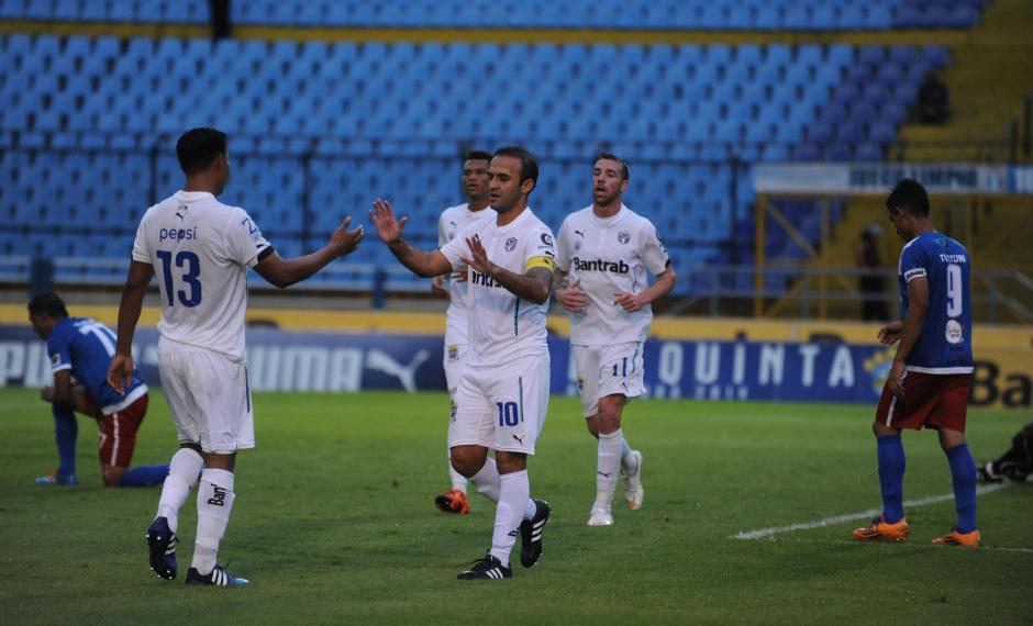 José Manuel Conteras festejó dos goles ante Mictlán, estuvo fuera por casi dos meses y medio. (Foto: Nuestro Diario)