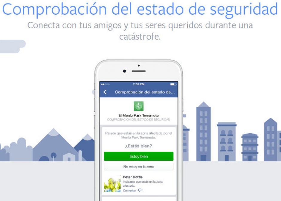 El servicio se activa cuando ocurre una catástrofe. (Imagen: Facebook)&nbsp;