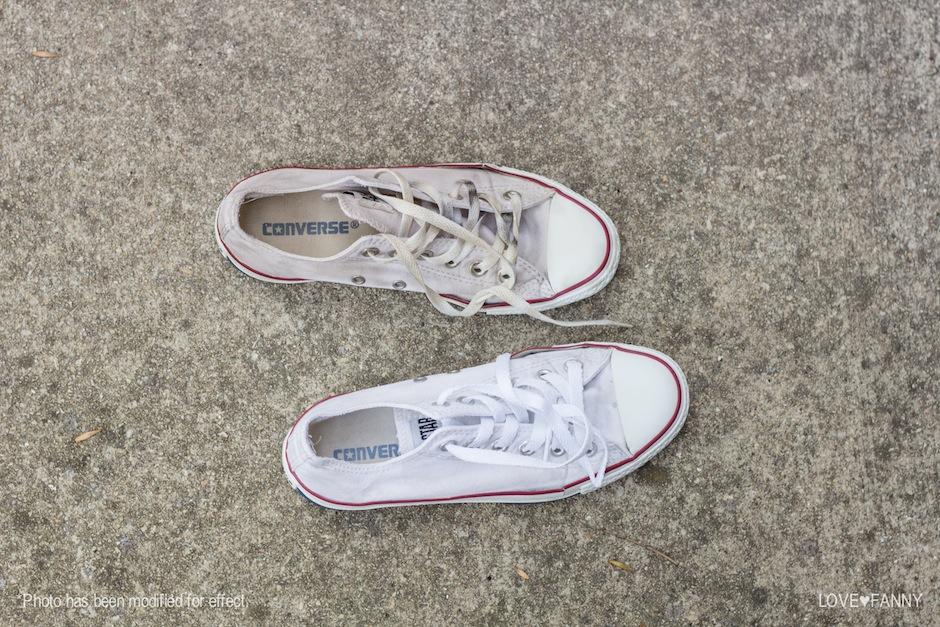 ¿Tus tenis no están blancos? ¡No estás a la moda!. (Foto: lovefanny)