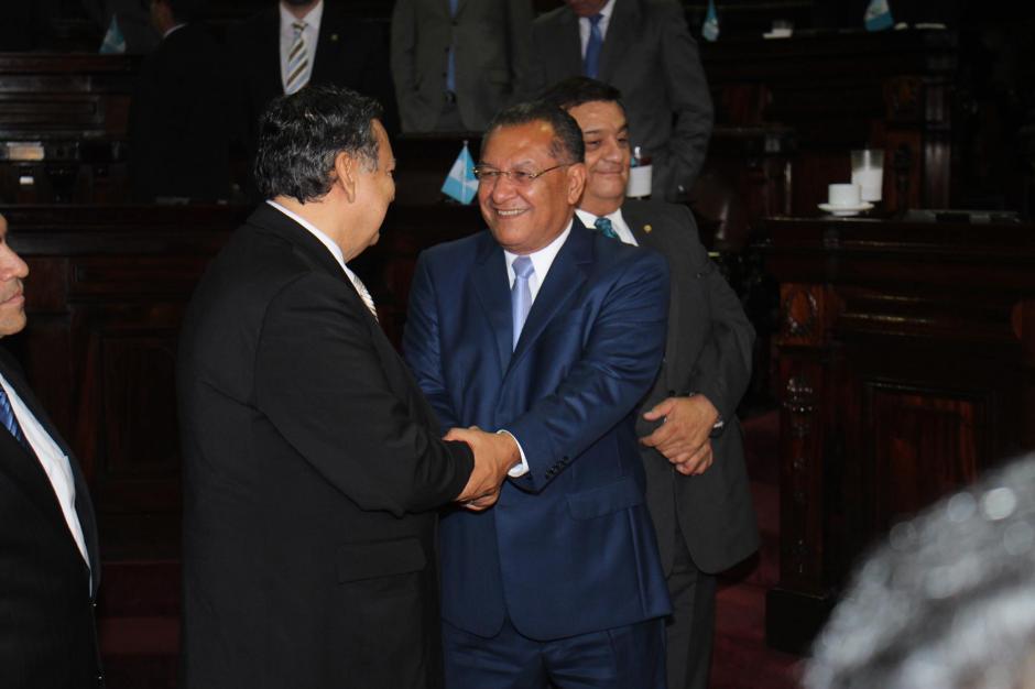 El expresidente del Congreso Arístides Crespo, enfrenta aún uno de los tres procesos de antejuicio presentados en su contra por irregularidades en su gestión. (Foto: Archivo/Soy502)&nbsp;