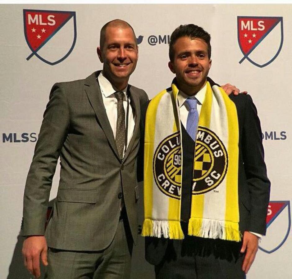 El jugador guatemalteco Rodrigo Saravia militará en el Columbus Crew, de la MLS. (Foto: Twitter)
