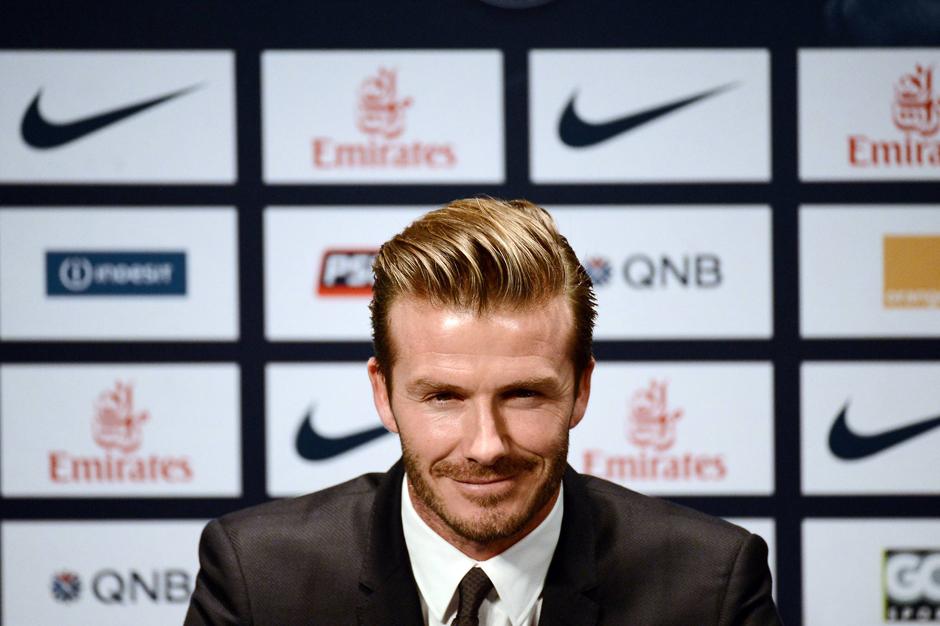 David Beckham sigue siendo un verdadero amuleto de éxito. (AFP).