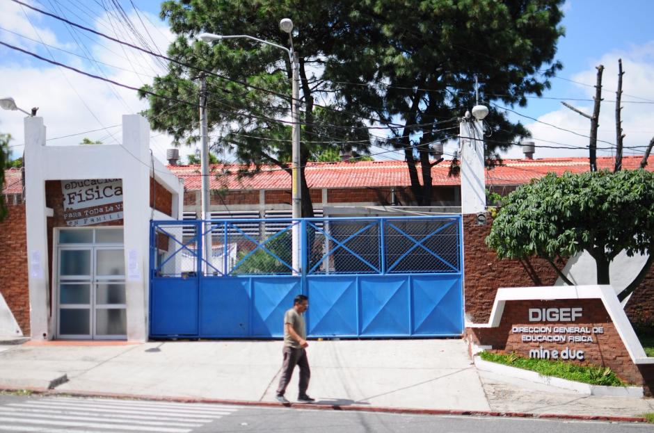 Este es el panorama de la institución que fue tomada. (Foto: Alejandro Balán/Soy502) 