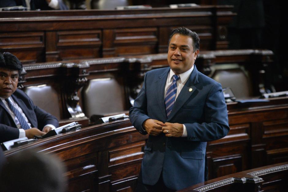 El Jefe de la Bancada FCN-Nación, Javier Hernández, informó que pedirán la renuncia de Juan Manuel Giordano a dicho bloque legislativo. (Foto: Archivo/Soy502)