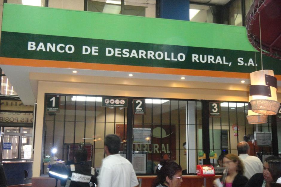 Banrural es considerado como el segundo banco más grande del país y su solidez se la debe a que el Gobierno posee el 22% de sus depósitos. (Foto: Archivo)