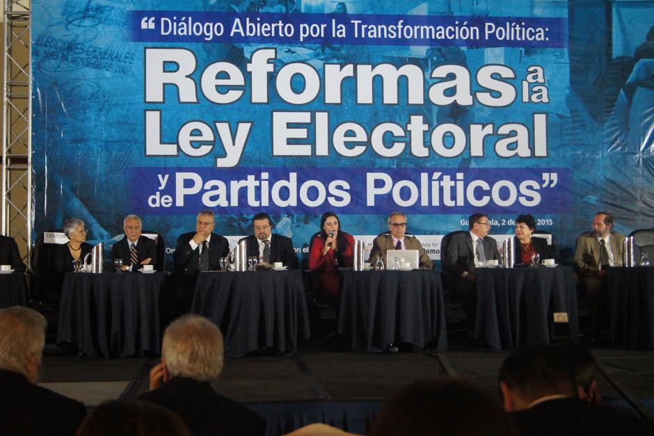 Diversos sectores han pedido la aprobación de las reformas a la Ley Electoral y de Partidos Políticos. (Foto: Archivo/Soy502)&nbsp;