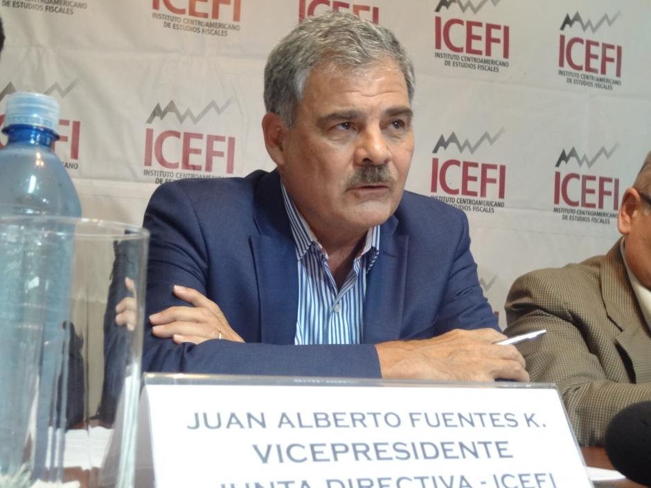 El vicepresidente de de la Junta Directiva del Icefi, Juan Alberto Fuentes Knight, rechazó ser parte de la comisión técnica. (Foto Icefi)