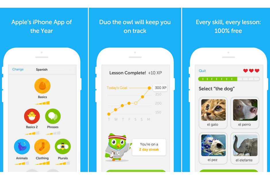 La aplicación Duolingo puede ser descargarda gratis en Google Play y App Store.&nbsp;