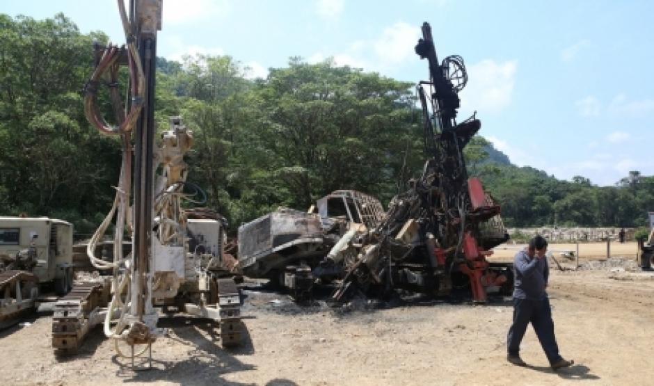 Las pérdidas por los destrozos ocasionados en las instalaciones de la hidroeléctrica en Huehuetenango, podrían sumar los ocho millones de quetzales. (Foto:AGN)&nbsp;