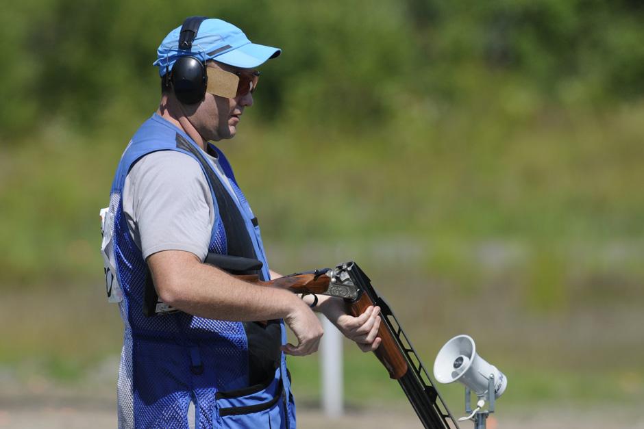 Enrique Brol clasificó quinto a las semifinales de tiro con doble foso. (Foto: Pedro Mijangos/Soy502)